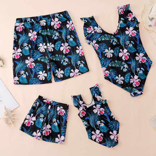 Trajes de Baño Familiares a Juego - Monos de Playa para Toda la Familia - Image 12