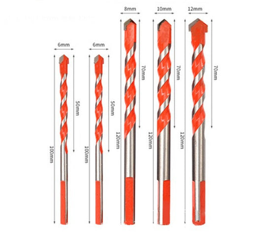 Juego de Brocas Multimaterial - Cerámica, Vidrio, Concreto y Azulejos - Image 9