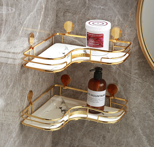 Repisa Triangular para Baño sin Taladro - Organizador de Esquina para Inodoro - Image 9