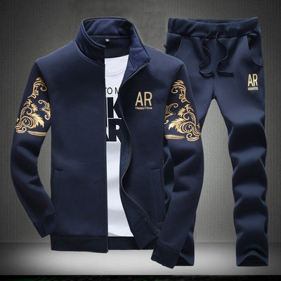 Conjunto de Dos Piezas: Cardigan Tejido + Pantalón Casual de Manga Larga - Image 3