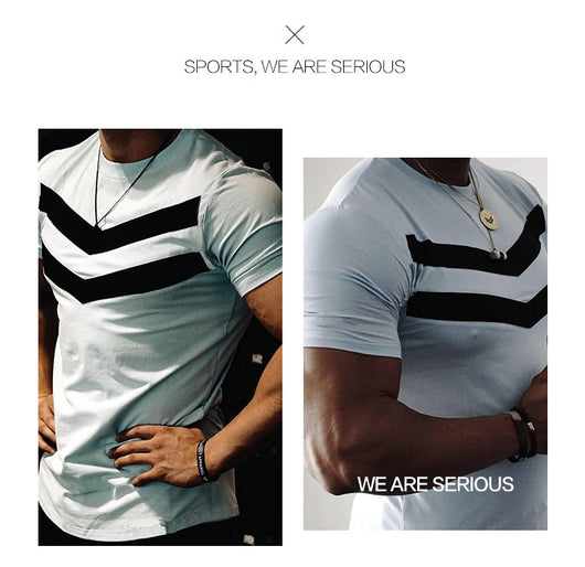 Playera Deportiva de Algodón para Entrenamiento Fitness Hermanos - Image 13