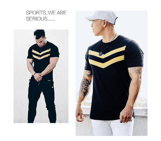 Playera Deportiva de Algodón para Entrenamiento Fitness Hermanos - Image 17