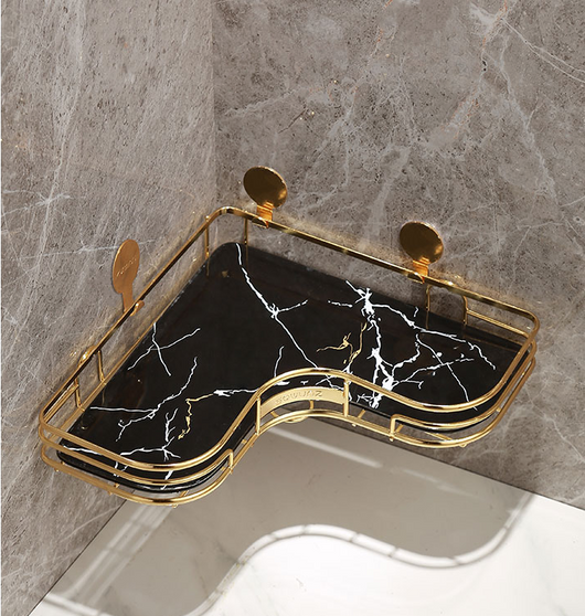 Repisa Triangular para Baño sin Taladro - Organizador de Esquina para Inodoro - Image 11