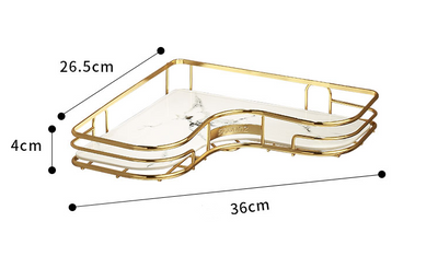 Repisa Triangular para Baño sin Taladro - Organizador de Esquina para Inodoro - Image 6