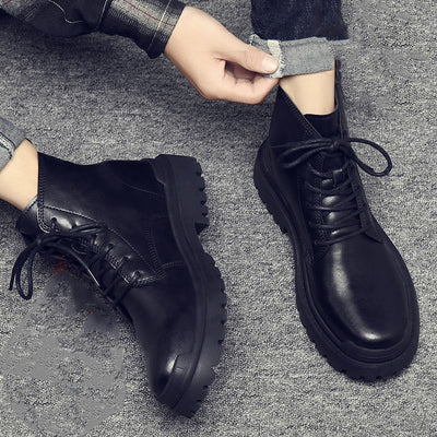 Botas Martin para Hombre con Forro de Algodón y Velludo - Calidez Extrema para Invierno - Image 10