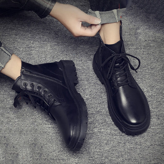 Botas Martin para Hombre con Forro de Algodón y Velludo - Calidez Extrema para Invierno - Image 13
