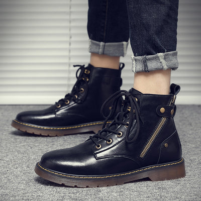 Botas Martin para Hombre con Forro de Algodón y Velludo - Calidez Extrema para Invierno - Image 16