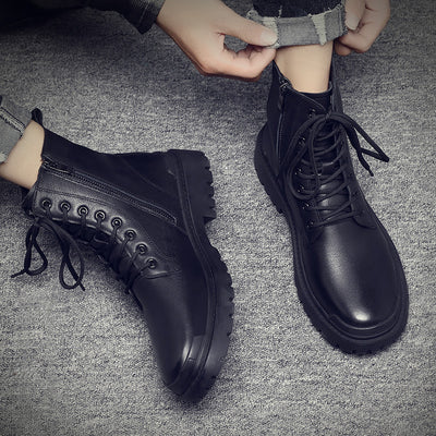 Botas Martin para Hombre con Forro de Algodón y Velludo - Calidez Extrema para Invierno - Image 18