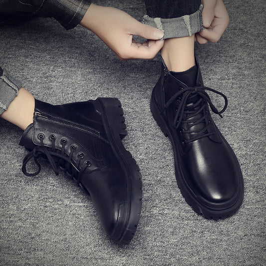 Botas Martin para Hombre con Forro de Algodón y Velludo - Calidez Extrema para Invierno - Image 2