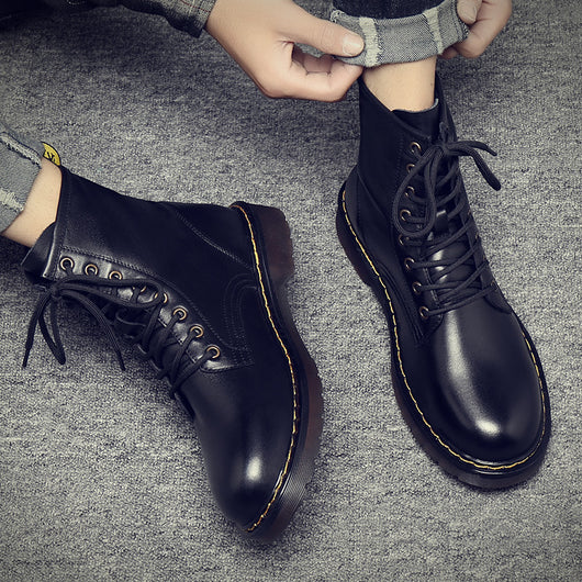 Botas Martin para Hombre con Forro de Algodón y Velludo - Calidez Extrema para Invierno - Image 6