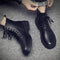 Botas Martin para Hombre con Forro de Algodón y Velludo - Calidez Extrema para Invierno