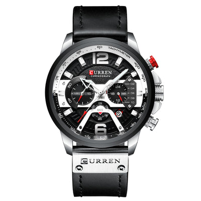 Reloj de Pulsera Ejecutivo Multifunción de Cuarzo para Hombre