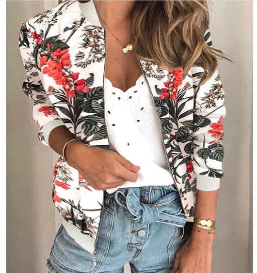 Chaqueta de Uniforme de Béisbol con Estampado - Image 7