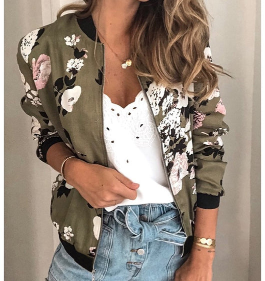 Chaqueta de Uniforme de Béisbol con Estampado - Image 5