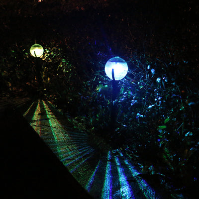 Lámpara Solar Decorativa Esfera Mágica para Jardín - Image 4