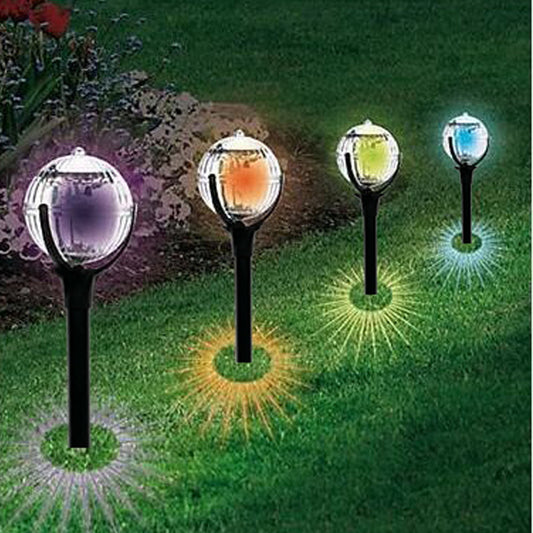 Lámpara Solar Decorativa Esfera Mágica para Jardín