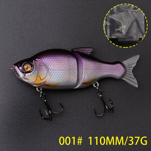 Señuelo Artificial de Pesca Realista - Cebo Plástico Duro para Agua Dulce - Image 15