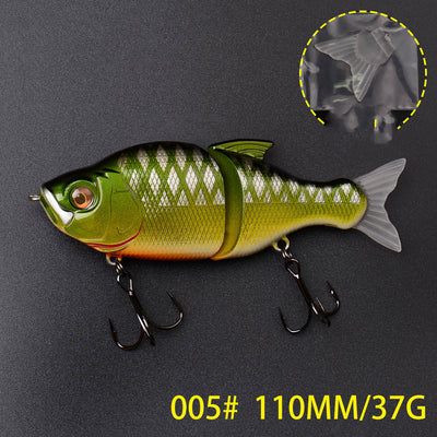 Señuelo Artificial de Pesca Realista - Cebo Plástico Duro para Agua Dulce - Image 5