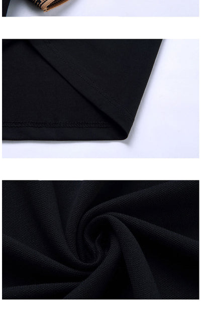 Polo Ejecutivo de Algodón Mercerizado para Hombre - Manga Corta Suelta Verano - Image 7