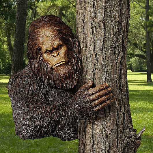 Figura de Resina Gorila Abrazando Árbol - Decoración de Jardín y Exterior - Image 8