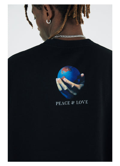 Camiseta Holgada de Manga Corta Unisex - Estilo Hip-Hop Urbano - Image 5