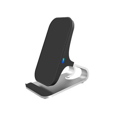 Cargador Inalámbrico 15W QI Rápido con Soporte para Teléfono en Aluminio - Image 4