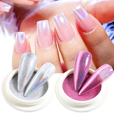 Polvo Espejo Mágico para Manicura - Efecto Aurora Láser con Aplicador - Image 10