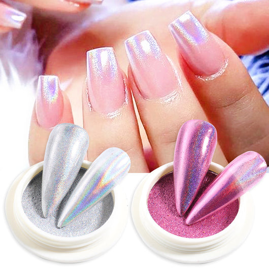 Polvo Espejo Mágico para Manicura - Efecto Aurora Láser con Aplicador - Image 10