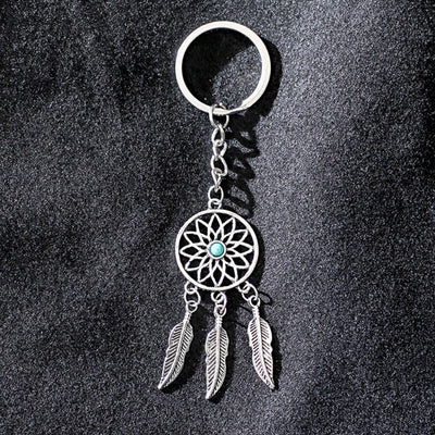 Llavero Atrapasueños Bohemio con Borla de Aleación - Image 6