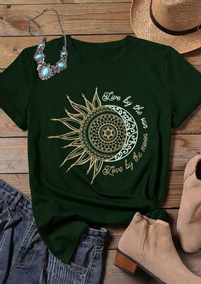 Playera Estampada con Girasoles para Mujer - Image 19