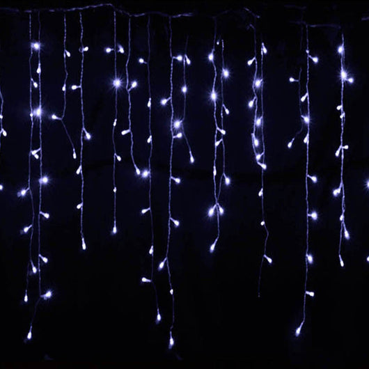 Luces LED Colgantes Efecto Carámbano Estrellado - Image 8
