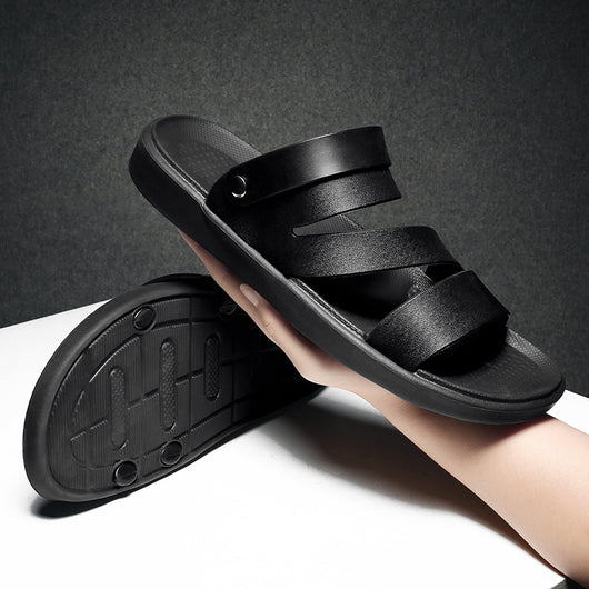 Chanclas Cómodas para Hombre Talla Grande - Sandalias Transpirables de Moda Casual - Image 4