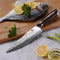 Cuchillo de Chef 8 Pulgadas Acero Inoxidable Forjado con Mango de Madera