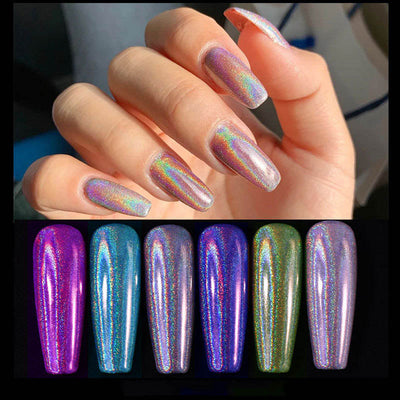 Polvo Láser para Uñas de Moda - Acabado Espejo Brillante - Image 10
