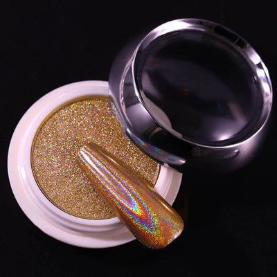 Polvo Láser para Uñas de Moda - Acabado Espejo Brillante - Image 3