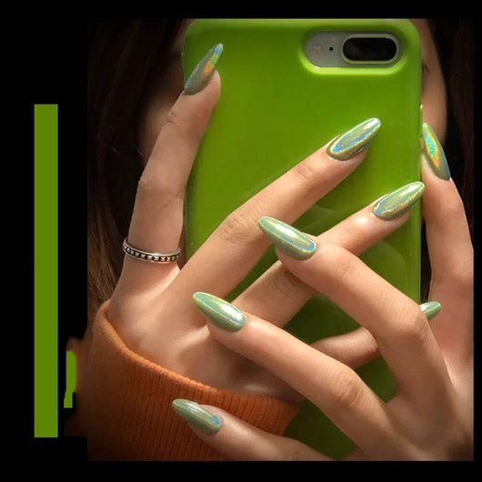 Polvo Láser para Uñas de Moda - Acabado Espejo Brillante - Image 2