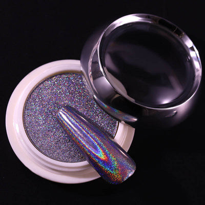 Polvo Láser para Uñas de Moda - Acabado Espejo Brillante - Image 6