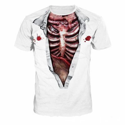 Suéter Casual con Estampado Ghost de Impresión Digital - Image 6