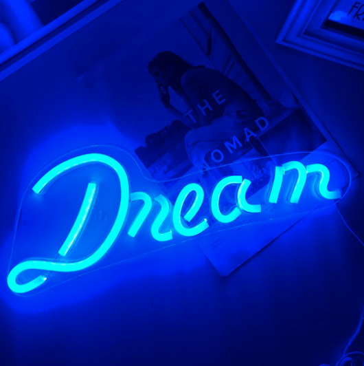 Lámpara Colgante Neon LED con Letras Acrílicas Personalizables Dream - Image 17