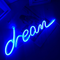 Lámpara Colgante Neon LED con Letras Acrílicas Personalizables Dream