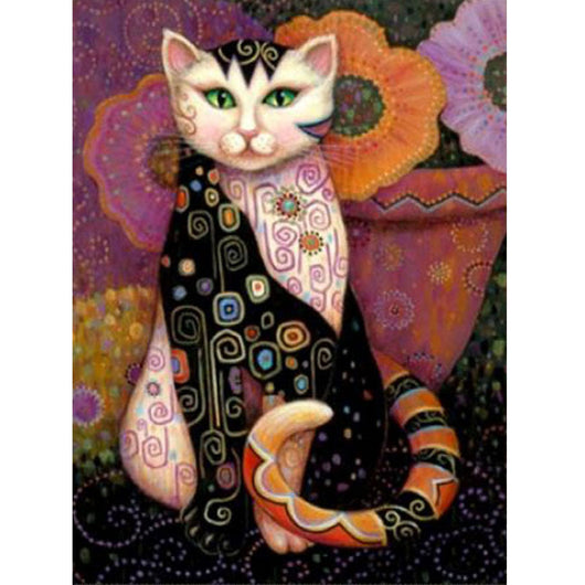 Cuadro de Diamantes Gato - Pintura Decorativa Completa para el Hogar - Image 9