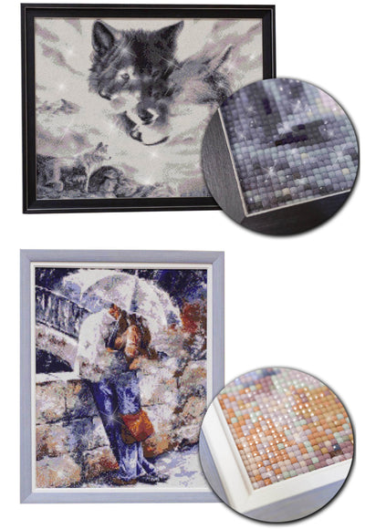 Pintura de Diamantes 5D Flores Coloridas - Kit Completo de Bordado de Diamantes - Image 5