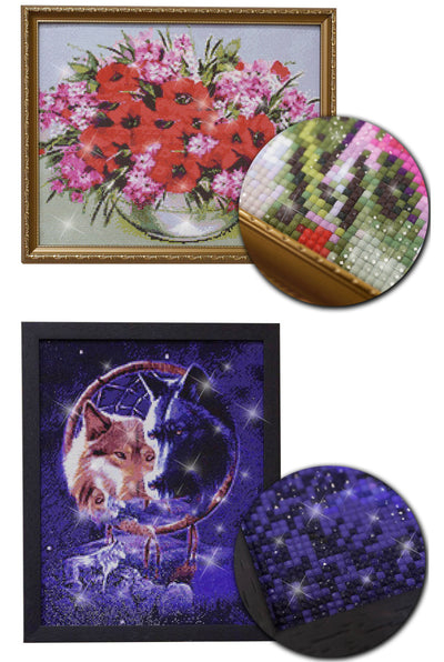 Pintura de Diamantes 5D Flores Coloridas - Kit Completo de Bordado de Diamantes - Image 12