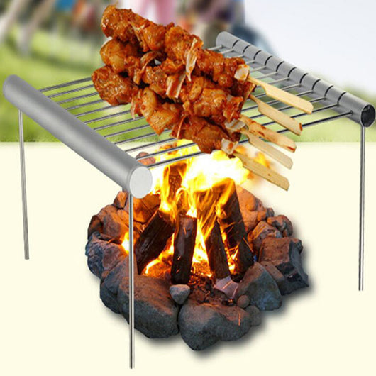 Asador Portátil Familiar con Soporte Retráctil - Parrilla Mini para Exterior - Image 8