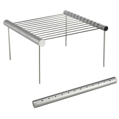 Asador Portátil Familiar con Soporte Retráctil - Parrilla Mini para Exterior - Image 7