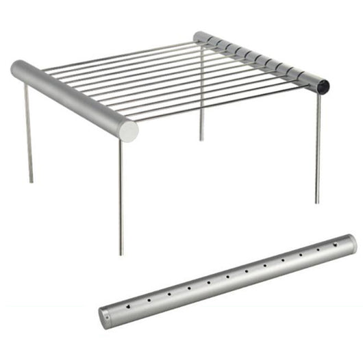 Asador Portátil Familiar con Soporte Retráctil - Parrilla Mini para Exterior - Image 2