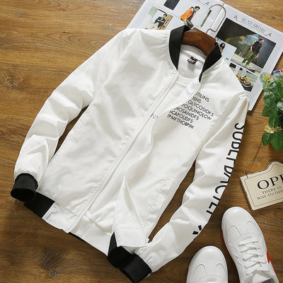 Chaqueta Casual de Béisbol con Cuello Alzado para Hombre - Image 10