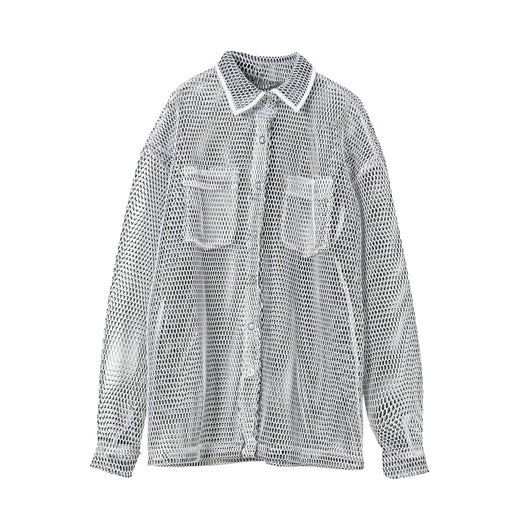 Chamarra Ligera Transpirable con Diseño Calado para Hombre Talla Grande - Image 3