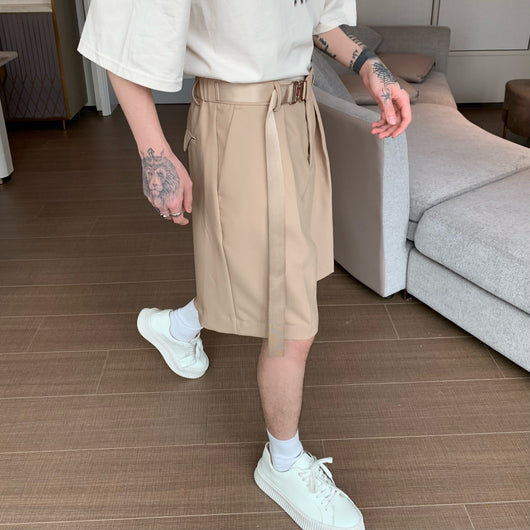 Pantalones Cortos Elásticos de Diseñador con Caída Perfecta - Image 11