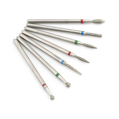 Set de 7 Fresas de Carburo de Tungsteno para Nail Art - Diseño de Uñas Profesional - Image 3